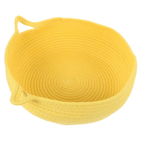 ERINGOGO Haustierbett Katzenspielzeug Katzen Teepee Katzenbett Katzenminze Seilbett Für Katzen Käfig Katzenkratzer Katzenrohr Hundebett Katzentunnel Guck-guck Wurf Yellow Baumwollseil ERINGOGO Haustierbett Katzenspielzeug Katzen Teepee Katzenbett Katzenminze Seilbett Für Katzen Käfig Katzenkratzer Katzenrohr Hundebett Katzentunnel Guck-guck Wurf Yellow Baumwollseil von ERINGOGO