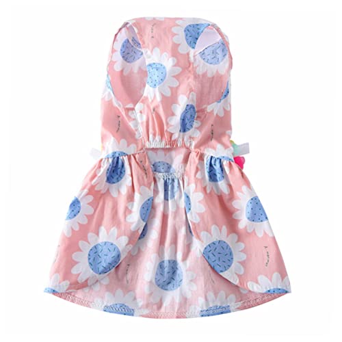ERINGOGO Haustierkleidung Kostüme Für Hunde Party Hundebekleidung Geburtstag Outfits Ballettröckchen Hochzeit Welpe Hundekleid Hund Appelliert Rosa Polyester Baumwolle von ERINGOGO