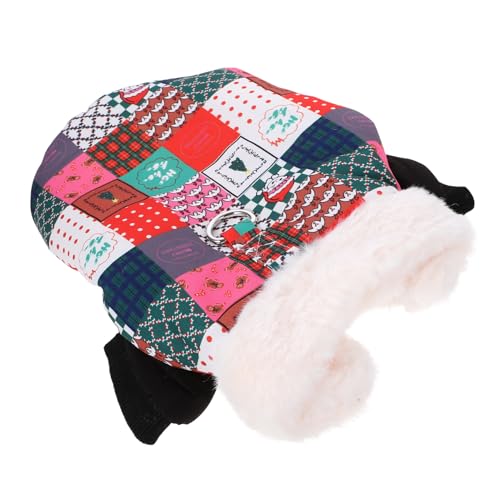 ERINGOGO Haustierkostüm Bequeme Hundekleidung Hunde Weihnachtskostüm Hundekostüm Outfit Hundekleidung Kleine Weihnachtspullover Für Haustiere Kleine Hundekleidung Baumwoll Hundemantel von ERINGOGO