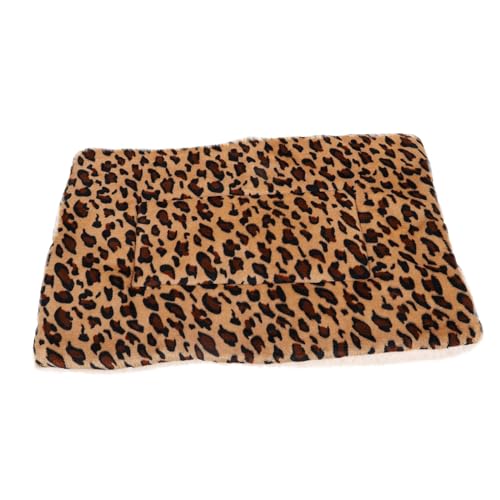 ERINGOGO Waschbare Haustiermatte Leopardprint Dicke Und Isolierende Decke Für Kleine Tiere Vielseitige Kuscheldecke Für Hund Und Katze Komfortable Schlafmatte Für Drinnen Und Draußen Für Jahreszeiten ERINGOGO Waschbare Haustiermatte Leopardprint Dicke Und Isolierende Decke Für Kleine Tiere Vielseitige Kuscheldecke Für Hund Und Katze Komfortable Schlafmatte Für Drinnen Und Draußen Für Jahreszeiten von ERINGOGO
