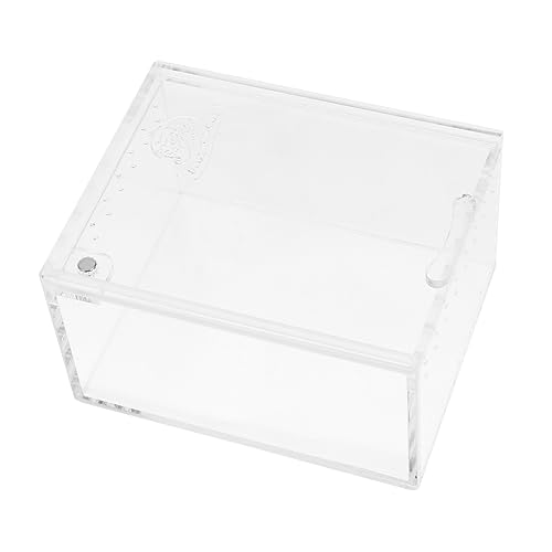 ERINGOGO Haustierzuchtbox Aus Transparentem Acryl Reptilien Aufzucht Und Transportbox Für Schlangen Spinnen Und Andere Reptilien Hochwertige Reptilienversorgung Leicht Und Stabil von ERINGOGO