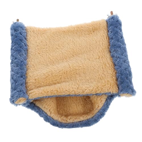 ERINGOGO Hinzufügen von Samtnest Käfig Hängematte Haustier drinnen Hamster -Versteck Rattenvorräte Meerschweinchenbett aufhängen dekoratives Hamsterbett Holz Blue ERINGOGO Hinzufügen von Samtnest Käfig Hängematte Haustier drinnen Hamster -Versteck Rattenvorräte Meerschweinchenbett aufhängen dekoratives Hamsterbett Holz Blue von ERINGOGO