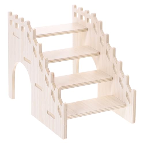 ERINGOGO Hölzerner Hamsterleiter Spielzeug Für Hamster Chinchilla Und Andere Kleine Haustiere Zum Klettern Und Spielen Einfach Im Käfig Zu Installieren Natürliche Und Sichere Holzmaterialie ERINGOGO Hölzerner Hamsterleiter Spielzeug Für Hamster Chinchilla Und Andere Kleine Haustiere Zum Klettern Und Spielen Einfach Im Käfig Zu Installieren Natürliche Und Sichere Holzmaterialie von ERINGOGO