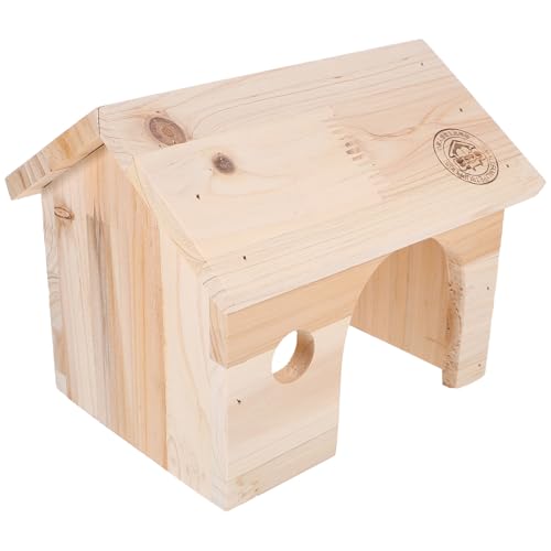 ERINGOGO Holz Hideout für Kleintiere Sicherer Rückzugsort und Kletterspielzeug für Hamster Chinchillas Kleine Hühner und Igel Natürlicher Unterschlupf und Spielhaus für Käfige ERINGOGO Holz Hideout für Kleintiere Sicherer Rückzugsort und Kletterspielzeug für Hamster Chinchillas Kleine Hühner und Igel Natürlicher Unterschlupf und Spielhaus für Käfige von ERINGOGO