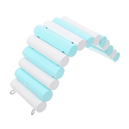 ERINGOGO Holzleiter für Haustiere Hamster holzspielzeug Holzrampe für Hamster Haustier Hamster Holzleiter Hamster-Kletterplattform Rattenkäfig hölzern Sky-Blue ERINGOGO Holzleiter für Haustiere Hamster holzspielzeug Holzrampe für Hamster Haustier Hamster Holzleiter Hamster-Kletterplattform Rattenkäfig hölzern Sky-Blue von ERINGOGO