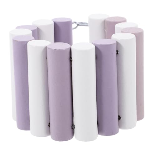ERINGOGO Holzleiterspielzeug Hamsterspielzeug Hamster-hängebrücke Hölzern Violet von ERINGOGO