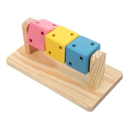 ERINGOGO Guinea Pig Spielzeug Für Hamster Interaktives Kauspielzeug Mentalen Und Zahnpflege Für Kleintiere Wie Kaninchen Und Chinchillas von ERINGOGO