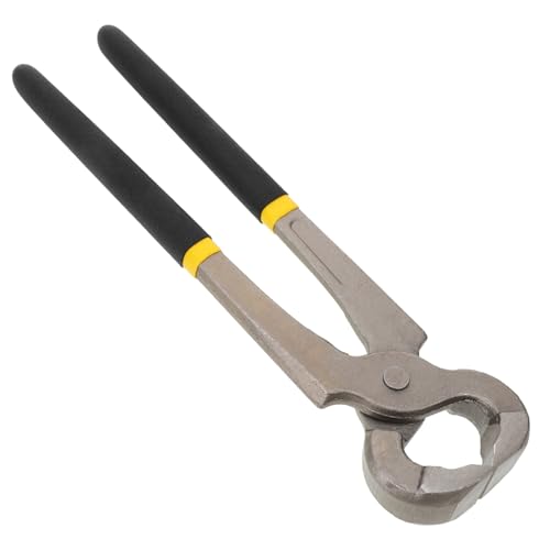 ERINGOGO Hufpflegezange Hufschmied Cutter Nipper Hufschmied liefert Hufschmied Werkzeug Kuhhufe kürzen Hufeisenzange Hufeisenschere Reparaturschere für Hufzange Metall Black von ERINGOGO