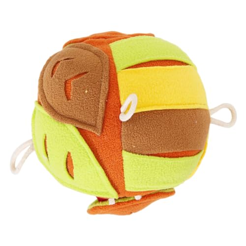 ERINGOGO Hunde Mit Ball Schnupftabakspielzeug Plüsch Hund Quietschendes Hundespielzeug Hund Kaut Klein Hundepuzzle-kauspielzeug Haustierspielzeug Hundespielzeugball Polarfleece Grün von ERINGOGO