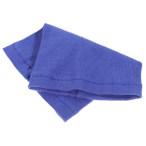 ERINGOGO Hunde Ohrenschutz Earmuff aus Elastischem Weichem Stoff Warme Bequeme Winter Sturmhaube für Kleine bis Mittlere Hunde Portable Dehnbare Kopfbandage gegen Kälte und Wind Blau von ERINGOGO