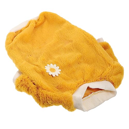 ERINGOGO Winter Hundemantel Für Kleine Hunde Gemütlicher Hundepullover Für Kalte Tage Stylische Fleecejacke Für Hunde Und Katzen Warmes Haustier-Outfit Für Outdoor-aktivitäten von ERINGOGO