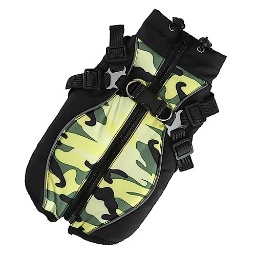 ERINGOGO Hundekostüm Kleines Hundehemd Hundemäntel Welpen Haustier Große Hunde Hundepullover Kleiner Hundemantel Kostüme Kleidung Welpen Atmungsaktives Hundezubehör Outfit Winterweste von ERINGOGO