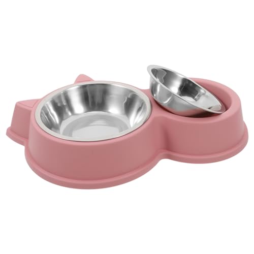 ERINGOGO Hundenapf mit Erhöhtem Stand für Kleine bis Große Haustiere rutschfeste Futterstation für Katzen Abnehmbar Mousse Einfache von ERINGOGO