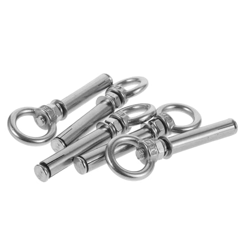 ERINGOGO 5stücke Edelstahl Hundeleine Anlegepflock Teiliges Robuster Bodenanker Für Outdoor-aktivitäten Installieren Entfernen Für Hunde Bis Praktisch Und Tragbar Für Garten Camping ERINGOGO 5stücke Edelstahl Hundeleine Anlegepflock Teiliges Robuster Bodenanker Für Outdoor-aktivitäten Installieren Entfernen Für Hunde Bis Praktisch Und Tragbar Für Garten Camping von ERINGOGO