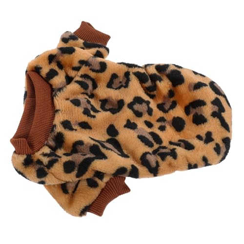 ERINGOGO Hundepullover Für Warmer Dicker Pullover Aus Korallenvlies Für Kleine Niedliches Design Für Herbst Und Winter Bequem von ERINGOGO