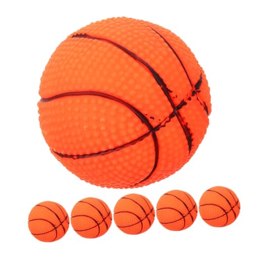 ERINGOGO Hundespielzeug Basketball Mit Quietscher Kauspielzeug Für Kleine Hunde Interaktives Hundeball Für Spaß Und Bewegung ERINGOGO Hundespielzeug Basketball Mit Quietscher Kauspielzeug Für Kleine Hunde Interaktives Hundeball Für Spaß Und Bewegung von ERINGOGO