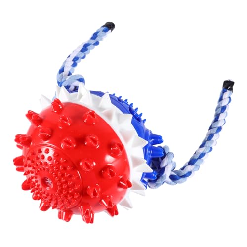 ERINGOGO Hundespielzeug Für Welpen Interaktives Kaumaterial Zur Zahnpflege Roter Und Blauer Futterspender Zur des Spielverhaltens Zahnreinigung Für Kleine ERINGOGO Hundespielzeug Für Welpen Interaktives Kaumaterial Zur Zahnpflege Roter Und Blauer Futterspender Zur des Spielverhaltens Zahnreinigung Für Kleine von ERINGOGO