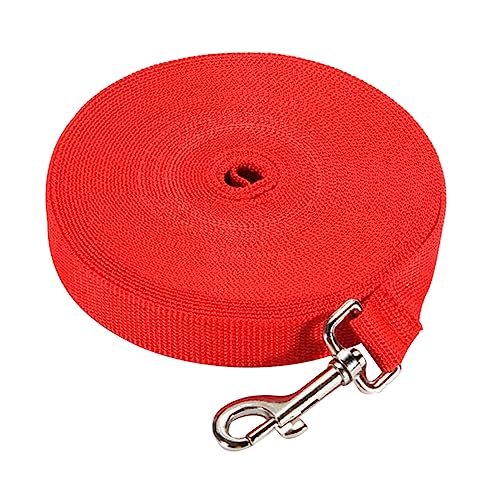 ERINGOGO Hundetraining Leine Für Gehorsamstraining Rote Hundeleine Für Effektives Hundetraining Für Welpen Und Kleine von ERINGOGO