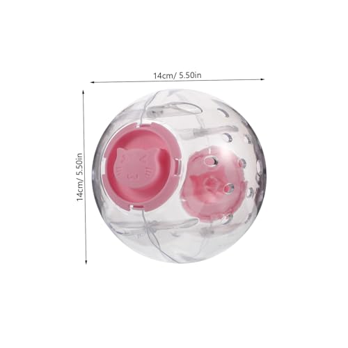 ERINGOGO Interaktive Hamsterlaufkugel Transparentes Sicheres Laufrad für Zwerghamster und Kleine Nager Gelenkschonendes zur Bewegung und Verdauungsförderung im Käfig ERINGOGO Interaktive Hamsterlaufkugel Transparentes Sicheres Laufrad für Zwerghamster und Kleine Nager Gelenkschonendes zur Bewegung und Verdauungsförderung im Käfig von ERINGOGO