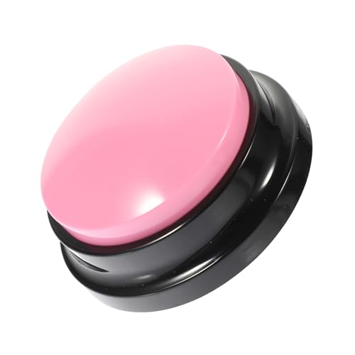 ERINGOGO Interaktiver Lustiger Aufnahmeknopf für Welpen Sprechender Haustier Button Lauter Klarer Trainingsspielzeug zur Verhaltensförderung und Beschäftigung für Kleine Hunde und Katzen von ERINGOGO