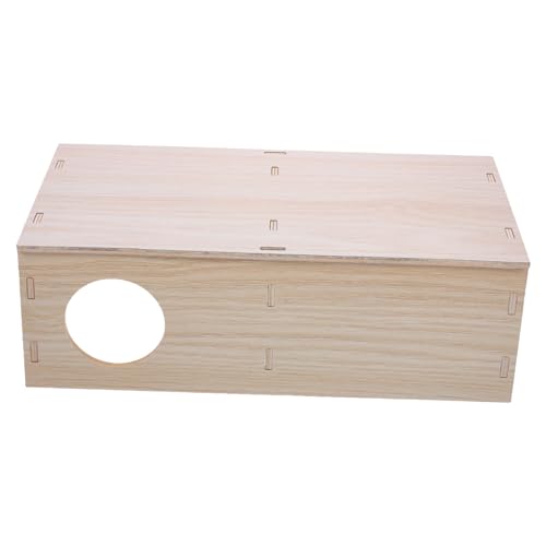ERINGOGO Käfig Hamsterhaus Meerschweinchen -Versteck Betten und Häute für Meerschweinchen Meerschweinchenvlies klein Hamsterhäuser und Verstecke hamsterhaus versteck hölzern von ERINGOGO