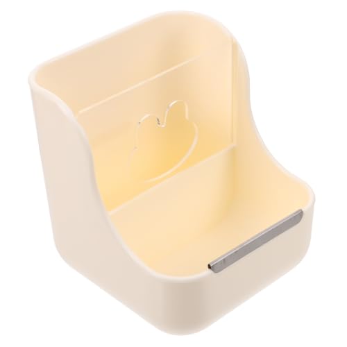 ERINGOGO Kaninchen Futterspender mit Großer Kapazität Langlebige Futterraufe und Napf für Meerschweinchen und Kleine Kleintiere Leicht zu Reinigen und Bruchsicher Beige ERINGOGO Kaninchen Futterspender mit Großer Kapazität Langlebige Futterraufe und Napf für Meerschweinchen und Kleine Kleintiere Leicht zu Reinigen und Bruchsicher Beige von ERINGOGO