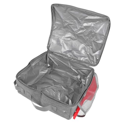 ERINGOGO Kasten Katzenbedarf Tragbare Katzentoilette Tablett Falten Wurf Reisetoilette Für Katzen Klein Haustier Zusammenklappbare Toilettenschale Reisen Oxford-Stoff Grey von ERINGOGO