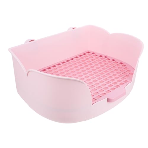 ERINGOGO Kasten Katzentoilette Haustier Käfig drinnen Kaninchen Hase kleines Tiertöpfchen Katzentrainingstoilette Kleine Tiertoilette Häschen-Trainingstoilette Toilette für Katzen Abs Rosa ERINGOGO Kasten Katzentoilette Haustier Käfig drinnen Kaninchen Hase kleines Tiertöpfchen Katzentrainingstoilette Kleine Tiertoilette Häschen-Trainingstoilette Toilette für Katzen Abs Rosa von ERINGOGO