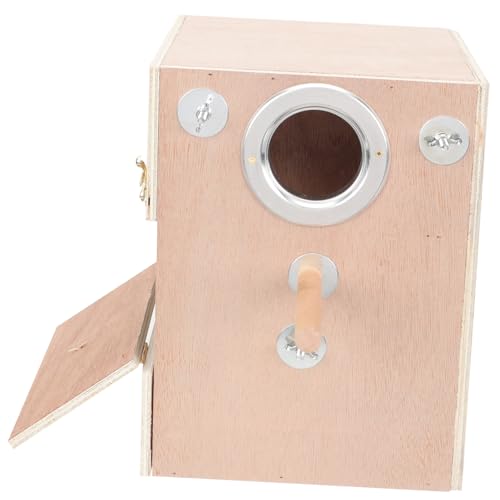 ERINGOGO Kasten Papageien Zuchtbox für Verschachtelung Material Papageiennest Vogelhäuser Käfige Sittichkäfignest Vogelnest Vogelkisten kleines Sittichnest Vogelhaus hölzern ERINGOGO Kasten Papageien Zuchtbox für Verschachtelung Material Papageiennest Vogelhäuser Käfige Sittichkäfignest Vogelnest Vogelkisten kleines Sittichnest Vogelhaus hölzern von ERINGOGO
