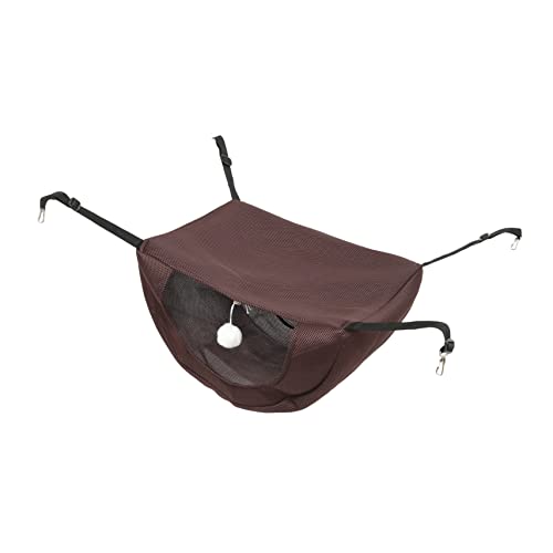 ERINGOGO Katze Hängematte Zwinger Käfige Katzenminze Weiden Wurf katzenbett haustierbett Katzen bettchen Bequeme Katzenhängematte Katze hängendes Nest Dickes Sandwich-Netz Coffee ERINGOGO Katze Hängematte Zwinger Käfige Katzenminze Weiden Wurf katzenbett haustierbett Katzen bettchen Bequeme Katzenhängematte Katze hängendes Nest Dickes Sandwich-Netz Coffee von ERINGOGO