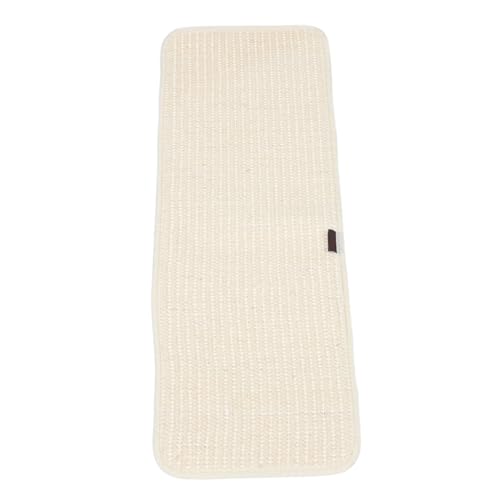 ERINGOGO Katze Kratzmatte Selbstklebend Kratzschutz Möbel Schutzmatte Kratzbrett Sofa Möbel Guard für Katzen Krallenpflege und Sofaschutz Weiß von ERINGOGO
