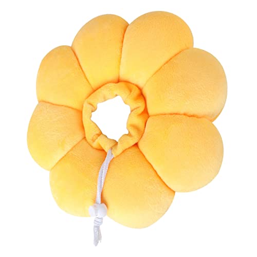ERINGOGO Pet Collar Mit Blumen-Design Weicher Atmungsaktiver Schutzkragen Für Katzen Zur Unterstützung Der Nach Operationen Und Verletzungen von ERINGOGO