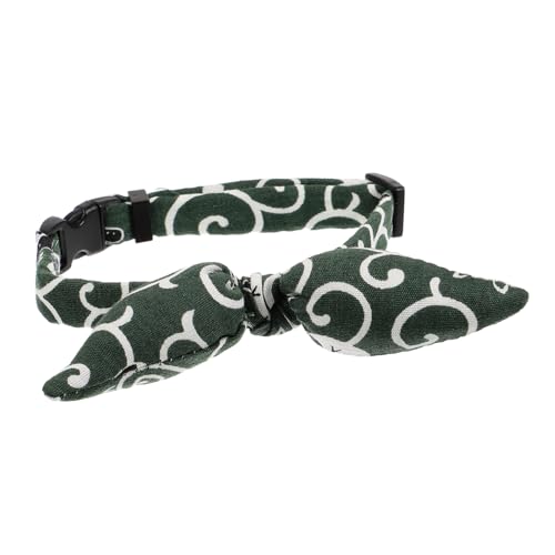 ERINGOGO Katzen Und Bowtie Verstellbar Süßes Design Für Partys Feiertage Und Dekorativer Haustierkragen Für Stilvolle Auftritte von ERINGOGO