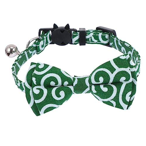 ERINGOGO Katzenhalsband Abnehmbar Für Katzen Zum Binden Verstellbar Haustierhalsbänder Katzenglockenmuster Kätzchenschleife Kätzchenglockenhalsband Reflektierend Katzenpflege ERINGOGO Katzenhalsband Abnehmbar Für Katzen Zum Binden Verstellbar Haustierhalsbänder Katzenglockenmuster Kätzchenschleife Kätzchenglockenhalsband Reflektierend Katzenpflege von ERINGOGO