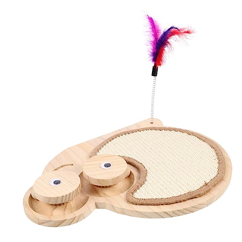 ERINGOGO Katzenkratzbaum aus Sisal katzenspielzeug Sisalball-Katzenkratzer Katzenkratzbrett aus Sisal Katzenspinnerspielzeug Sisalspielzeug für Katzen Holz ERINGOGO Katzenkratzbaum aus Sisal katzenspielzeug Sisalball-Katzenkratzer Katzenkratzbrett aus Sisal Katzenspinnerspielzeug Sisalspielzeug für Katzen Holz von ERINGOGO