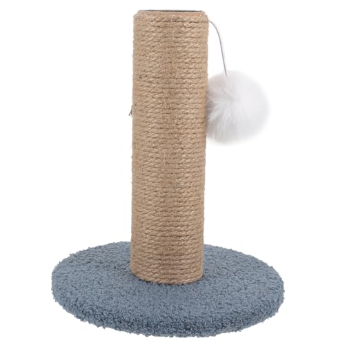 ERINGOGO Katzenkratzer Mit Hängendem Ball Wiederverwendbarer Kratzpfosten Für Kätzchen Design Wohnungen Und Spielvergnügen von ERINGOGO