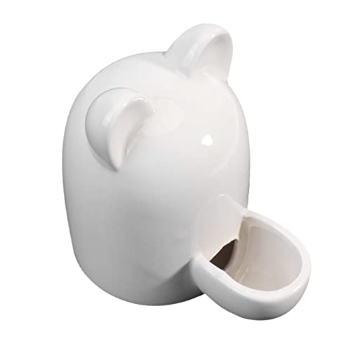 ERINGOGO 100 ml Automatischer Futterspender für Kleine Haustiere mit Katzenohren Keramik Trinknapf für Kaninchen und Hamster Selbstdosierendes Tierzubehör ERINGOGO 100 ml Automatischer Futterspender für Kleine Haustiere mit Katzenohren Keramik Trinknapf für Kaninchen und Hamster Selbstdosierendes Tierzubehör von ERINGOGO