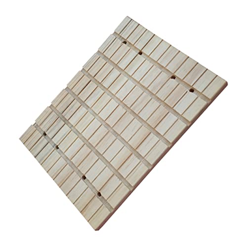 ERINGOGO Katzenspielzeug Kratzbrett aus Natürlichem Holz für Kleine Haustiere Langlebig mit Löchern zur Einfachen Befestigung im Käfig für Nagetiere Wie Hamster ERINGOGO Katzenspielzeug Kratzbrett aus Natürlichem Holz für Kleine Haustiere Langlebig mit Löchern zur Einfachen Befestigung im Käfig für Nagetiere Wie Hamster von ERINGOGO