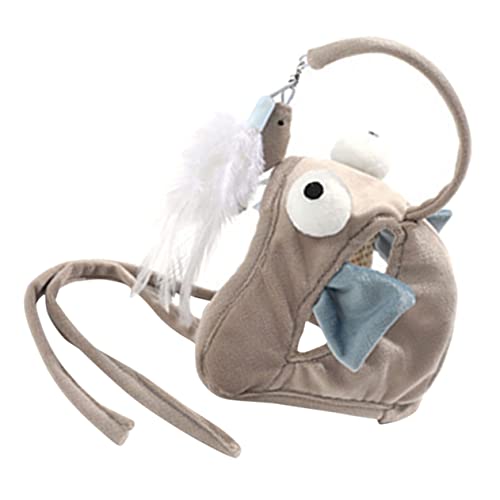 ERINGOGO Katzenspielzeug Mit Kopf Tragendem Tease Stick Für Drinnen Katzenangel Katzen Necken Spielzeug Für Gemeinsames Spielen ERINGOGO Katzenspielzeug Mit Kopf Tragendem Tease Stick Für Drinnen Katzenangel Katzen Necken Spielzeug Für Gemeinsames Spielen von ERINGOGO