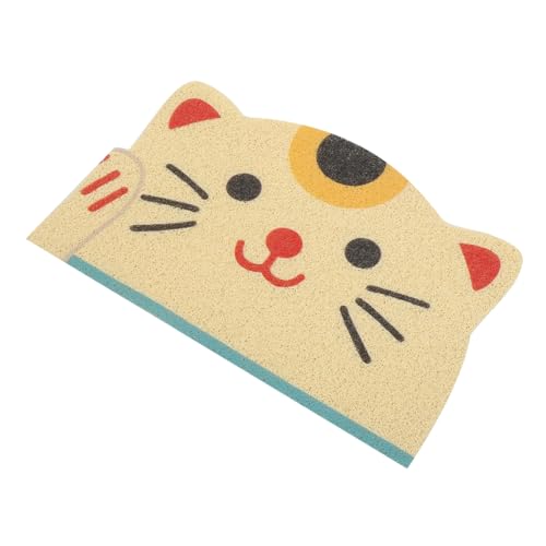 ERINGOGO Katzenstreu Matte Katzenstreu Teppich Unterlage Urin Beweis drinnen Pads Wurf rutschfeste Haustiermatte Tragbare Welpen-Kätzchen-Matten Katze hundefutter pad PVC ERINGOGO Katzenstreu Matte Katzenstreu Teppich Unterlage Urin Beweis drinnen Pads Wurf rutschfeste Haustiermatte Tragbare Welpen-Kätzchen-Matten Katze hundefutter pad PVC von ERINGOGO