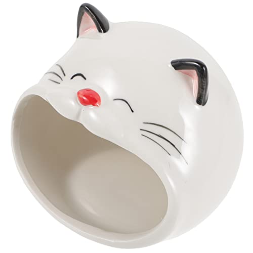 ERINGOGO Keramik-hamsterversteck Als Sommerhütte Für Kühlung Leicht Zu Reinenden Spielplatz Mit Cartoon-Design Als Versteck Und Aufbewahrungsbox ERINGOGO Keramik-hamsterversteck Als Sommerhütte Für Kühlung Leicht Zu Reinenden Spielplatz Mit Cartoon-Design Als Versteck Und Aufbewahrungsbox von ERINGOGO