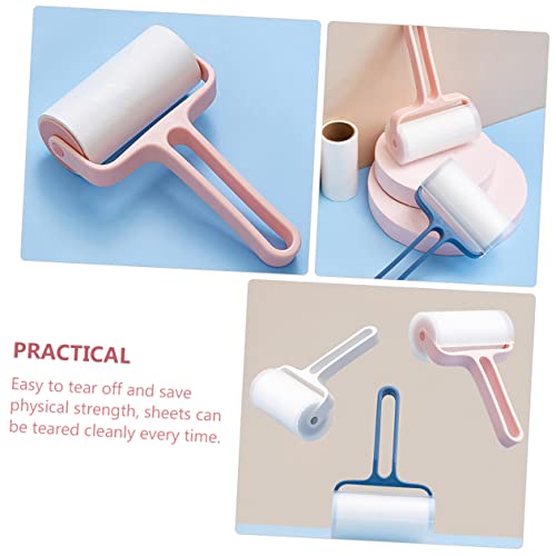 ERINGOGO Klebrige Papierrolle Zum Entfernen Von Haaren Fusselrolle Für Kleidung Austauschbare Papierrolle Für Reinigungswerkzeuge Textilien Teppichen Und Möbeln von ERINGOGO