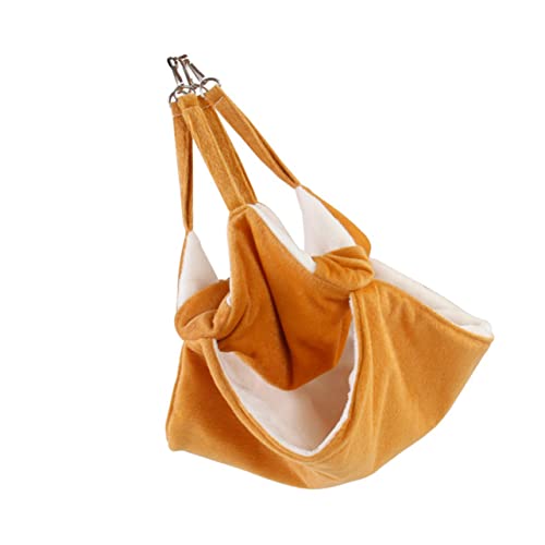 ERINGOGO Kleine Haustier Hängematte für Hamster Warmes Nest aus Weichem Material für Kleine Hängendes Design Pflegeleicht und Langlebig Gemütliches Schlafbett für Winter von ERINGOGO