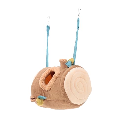 ERINGOGO Kleines Haustier Kuschelnest Warme Schlafhöhle für Hamster Zwerghamster Meerschweinchen Winter Kuschelhöhle Gemütliches Versteck für Kleine Nager und Flugbeutler von ERINGOGO