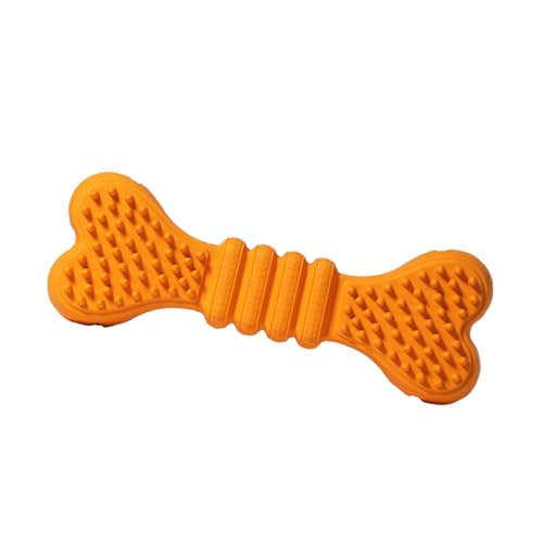 ERINGOGO Funny Molar Toy Für Hunde Robuster Und Langlebiger Kauknochen Knochenform Orange Zur Zahnpflege Und Stärkung Der Bindung Zwischen Hund Und ERINGOGO Funny Molar Toy Für Hunde Robuster Und Langlebiger Kauknochen Knochenform Orange Zur Zahnpflege Und Stärkung Der Bindung Zwischen Hund Und von ERINGOGO