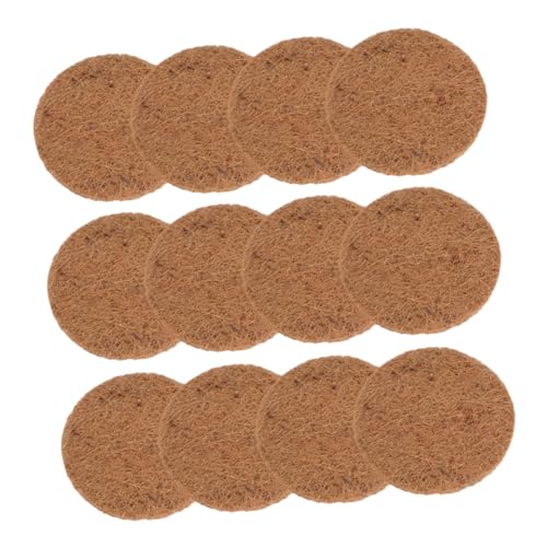 ERINGOGO 12stücke Kokosfasermatte Für Pflanzgefäße Langlebige Nistmatte Für Vögel Atmungsaktives Nestpolster Für Tauben Kokosnuss-Einlagen Brutnestmatte Aus Kokosfasern ERINGOGO 12stücke Kokosfasermatte Für Pflanzgefäße Langlebige Nistmatte Für Vögel Atmungsaktives Nestpolster Für Tauben Kokosnuss-Einlagen Brutnestmatte Aus Kokosfasern von ERINGOGO