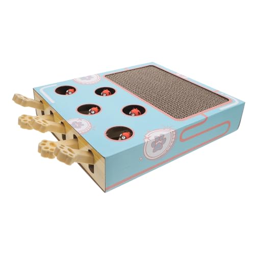 ERINGOGO Kratzbaum Für Katzen Katzen-Puzzle- Ferngesteuertes Katzenspielzeug Katzenmatte Intelligentes Katzenspielzeug Schlag EIN -katzenspielzeug Blue Hölzern ERINGOGO Kratzbaum Für Katzen Katzen-Puzzle- Ferngesteuertes Katzenspielzeug Katzenmatte Intelligentes Katzenspielzeug Schlag EIN -katzenspielzeug Blue Hölzern von ERINGOGO