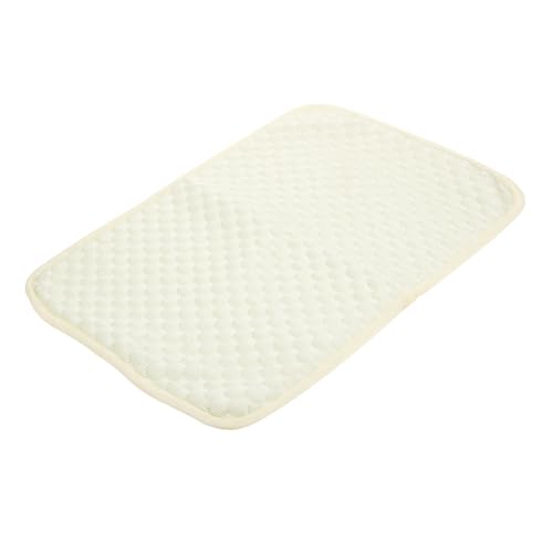 ERINGOGO Atmungsaktive Kühlmatte Für Haustiere Pet Cooling Mat Für Hamster Kaninchen Meerschweinchen Katzen Und Hunde Für Heiße Sommertage Lemon Xs von ERINGOGO