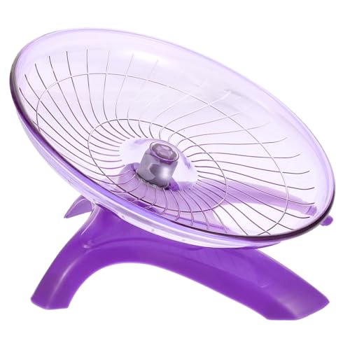 ERINGOGO Laufrad für Hamster hamsterspielzeug Hamster Nagetier Nagetier Zubehör nager zubehör Hamsterbettwäsche Kaninchen Auto Mausrad Chinchilla-Laufrad Plastik Violett ERINGOGO Laufrad für Hamster hamsterspielzeug Hamster Nagetier Nagetier Zubehör nager zubehör Hamsterbettwäsche Kaninchen Auto Mausrad Chinchilla-Laufrad Plastik Violett von ERINGOGO