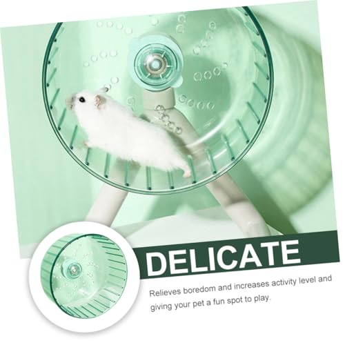 ERINGOGO Leises Hamsterrad Dekoratives Laufrad für Kleine Nager Wie Hamster Rennmäuse und Ratten Geräuscharm und Kompakt Stabile Nutzung im Käfig gegen Langeweile ERINGOGO Leises Hamsterrad Dekoratives Laufrad für Kleine Nager Wie Hamster Rennmäuse und Ratten Geräuscharm und Kompakt Stabile Nutzung im Käfig gegen Langeweile von ERINGOGO